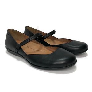 Dansko Black Leather Nappa Nanette Mary Jane